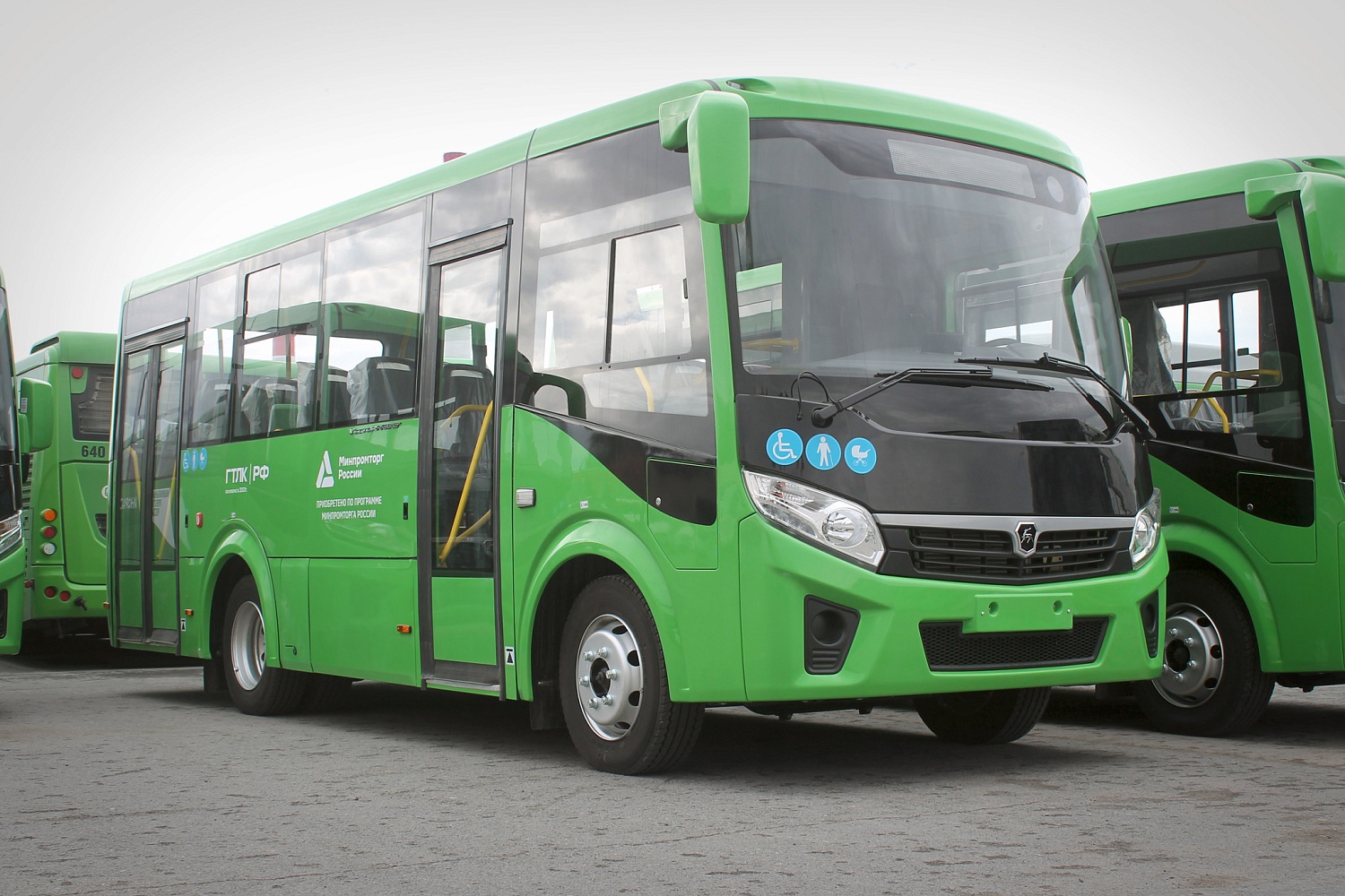ООО "ТНСТ" поставило в Тюмень 10 автобусов ПАЗ Vector Next 